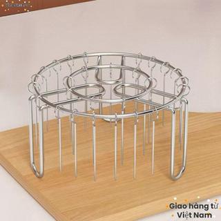 [Giao hàng từ Việt Nam] Giá nướng dọc IDEANEST, Giá đỡ xiên 12 / 24 / 49 bằng thép không gỉ, Kim nướng dây dễ sử dụng cho phụ kiện nồi chiên không khí