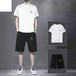 Đồ Bộ Quần Áo Thể Thao Nam Mùa Hè Chất Thun Lạnh Co Giãn 4 Chiều Gía rẻ  003