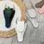 1PC Khóa Phong Cách Chữ V Kéo Da PU Túi Bảo Vệ Móng Tay Viền Bao Da Dụng Cụ Làm Móng Tay [Mới]