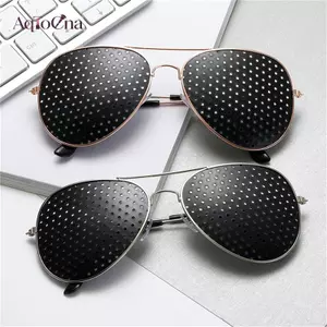 Kính Mát Pinhole Lỗ Nhỏ Cải Thiện Thị Lực AqToCna