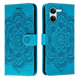 Emboss Hoa Da Ốp Lưng Điện Thoại Xiaomi Poco X8 Pro Datura Ví Flip Book Case Cover Funda