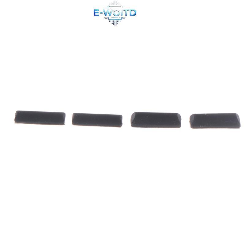E-WOITD 4 Cái / bộ Miếng Lót Chân Cao Su Cho Thinkpad T490 T495 P43S T14 Miếng Lót Chống Trượt Chân Đế Đáy Bao Thay Thế E-WOITD