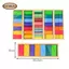 Khối xây dựng cầu vồng Đồ chơi xây dựng bằng gỗ sáng tạo Khối học tập mầm non Đồ chơi giáo dục cho bé trai và bé gái