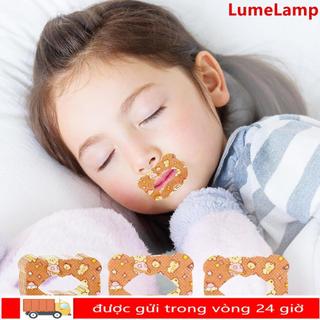 LUMELAMP 30 Băng Đóng Miệng, Hỗ Trợ Ngủ, Dừng Ngáy, Vải Không Dệt, Chống Ngáy, Cải Thiện Thở Khi Ngủ