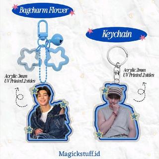 Móc chìa khóa bagcharm móc khóa K-POP Idol boygroup cortis    etc-Móc khóa Acrylic ganci, Martin