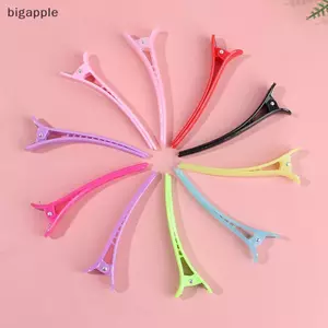Bigapple 10 Cái / bộ Chuyên Nghiệp Cơ Bản Kẹp Tóc Cắt Salon Tạo Kiểu Tóc RDG