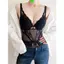 Đồ Lót Gợi Cảm Push-Up Bra Ren Body Shaper Một Mảnh Lưới Rỗng Bụng-Narrowing Corset Bodysuit