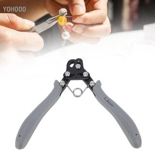 Yohooo Yohooo Một Bước Looper 1.5 Mm Kìm Dụng Cụ Trang Sức Làm 18-26G Thủ Công Dây Vàng Bạc Đồng sắt Cuộn Dây Màu Xám Tay Cầm