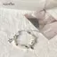 AqToCna Ánh Sáng Sang Trọng Tinh Tế Ngôi Sao Năm Cánh Đính Hạt Vòng Tay Dành Cho Nữ Thời Trang Ngọt Ngào Mát Có Thể Điều Chỉnh Vòng Tay Cặp Đôi Quà Tặng AqToCna