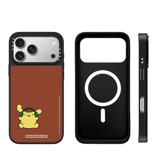 Ốp điện thoại cứng gương hình chó màu vàng lưới từ tính cho iPhone 17 Pro Max 17 Air 16 Plus 15 14 13 12 11 Vỏ chống sốc