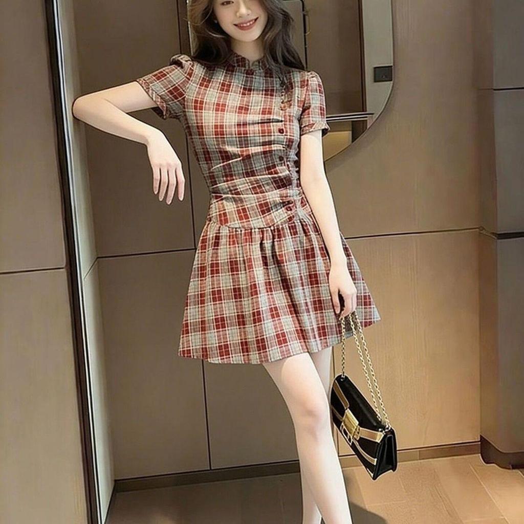 [Giảm giá 50%] Váy hâm mộ nữ thần nổi tiếng sang trọng kiểu Pháp Cao cấp tinh tế Đơn giản tinh tế Tinh tế Decent Thời trang Tất cả @ -