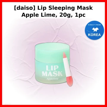 [daiso] Mặt nạ ngủ môi Apple Lime, 20g, 1 cái / Mặt nạ môi Hàn Quốc / Hương chanh táo / Chính hãng 100% của JBEAUTY