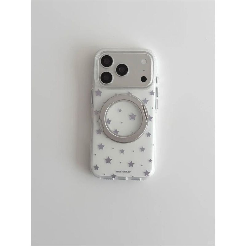Toàn Màn Hình Ngôi Sao 360 Xoay Giá Đỡ Thích Hợp Cho iPhone17PROMAX Ốp Điện Thoại Phong Cách Mới 16 / 15 / 14 Niche