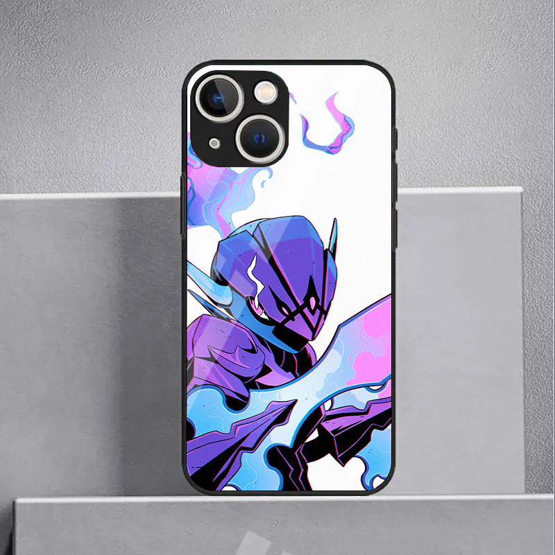 Ốp Điện Thoại Kính pokemon ceruledge 04 Cho IPhone 16 15 14 13 12 11 Pro XR XS Max Plus Mini X XR 8 7 6s SE2 / 3