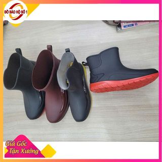 ( NHIỀU SIZE )Ủng Đi Mưa Người Lớn - Ủng Ngắn Làm Bếp Làm Vườn - Ủng Bảo Hộ Lao Động SIZE 36-43