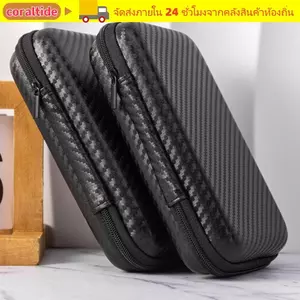 Hộp lưu trữ phụ kiện kỹ thuật số CORALTIDE, Túi đựng tai nghe chống sốc bền bỉ, Bộ sạc đa năng chống mài mòn di động