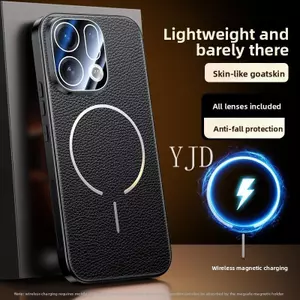 Ốp YJD Cho OPPO Find X9S Da Sang Trọng Nhẹ Và Mỏng PC Backboard Từ Tính Thu Hút Chống Rơi Vỏ Điện Thoại