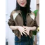 Áo khoác bóng chày thời trang, áo rộng, áo khoác ngắn, quần áo chống nắng cho nữ