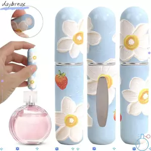 Bình xoay dạng xịt DAYBREAK, Chai nước hoa Mini 5ml rỗng, Chai phun chống rò rỉ dễ thương có thể đổ lại cho máy phân phối mỹ phẩm du lịch