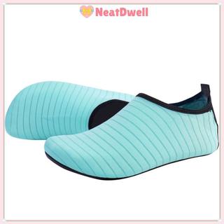 Giày Nước NEATDWELL, Nam Nữ Mềm Mại Dép Đi Biển, Giày Aqua Bơi Chống Trơn Trượt Bên Biển