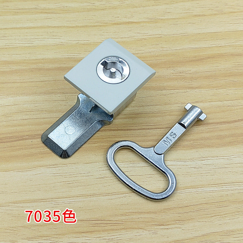 MS813 Khóa Vuông AE Hộp Khóa Nén Xoay Khóa Chống Thấm Nước Marine Khóa Hợp Kim Kẽm Khóa Nhựa QXMW