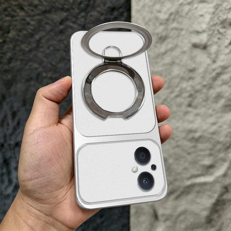 Ốp 2 Trong 1 Cho OPPO Reno 7Z 8z 5G RENO 7 LITE 5G Vỏ Điện Thoại Vỏ Mềm Silicon Chống Sốc Thiết Kế Mới Thẩm Mỹ Có Giá Đỡ TBUZJ1