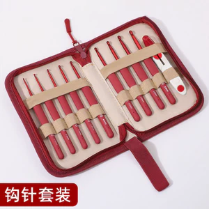 Tay Cầm Mềm Móc Bộ Dụng Cụ Tay Đan Sợi Bóng Áo Len Móc Túi Búp Bê Mũ Móc Chất Liệu Gói26051106
