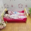 Chia Giường Búp Bê BJD Búp Bê Cotton Giường Công Chúa Búp Bê Cotton Giường Phòng Cảnh Nhà Búp Bê Centmeter BJD Giường Búp Bê Búp Bê Bông Công Chúa DoubleX7evv