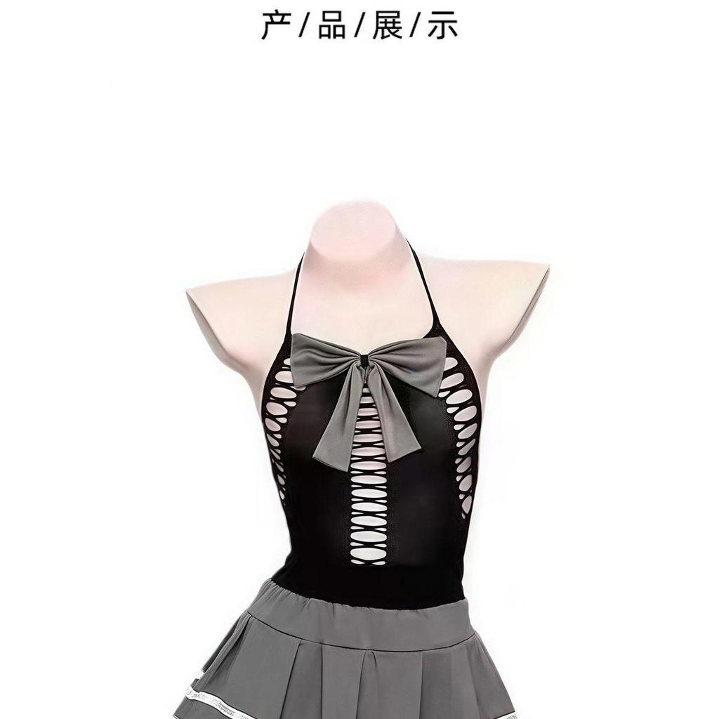 Đồng phục váy Nhật Bản quyến rũ, phong cách preppy dễ thương