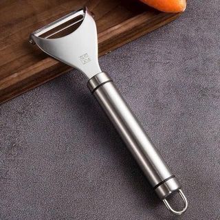 Nạo rau củ hoa quả cầm tay Inox   Cao Cấp bào gọt hoa quả cực nhanh, an toàn và bền đẹp. PA SHOP 2010