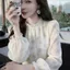 Áo sơ mi hoa siêu cổ tích phong cách mới mùa hè dành cho nữ, Áo sơ mi sang trọng dáng rộng thời trang phù hợp