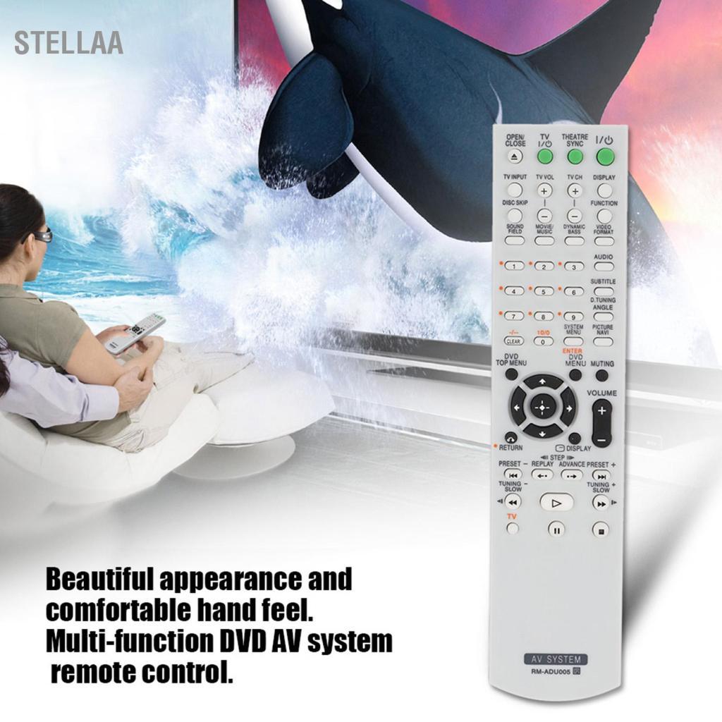 Stellaa Điều khiển từ xa DVD Đầy đủ chức năng Chất lượng tuyệt vời Tay nghề tinh tế cho hoạt động ngoài trời
