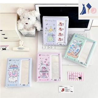 [BB] Album gian hàng ảnh hoạt hình Album ảnh thần tượng với dung tích 20 trang trong suốt Album Para Fotografias Photocard Supplies [VN]
