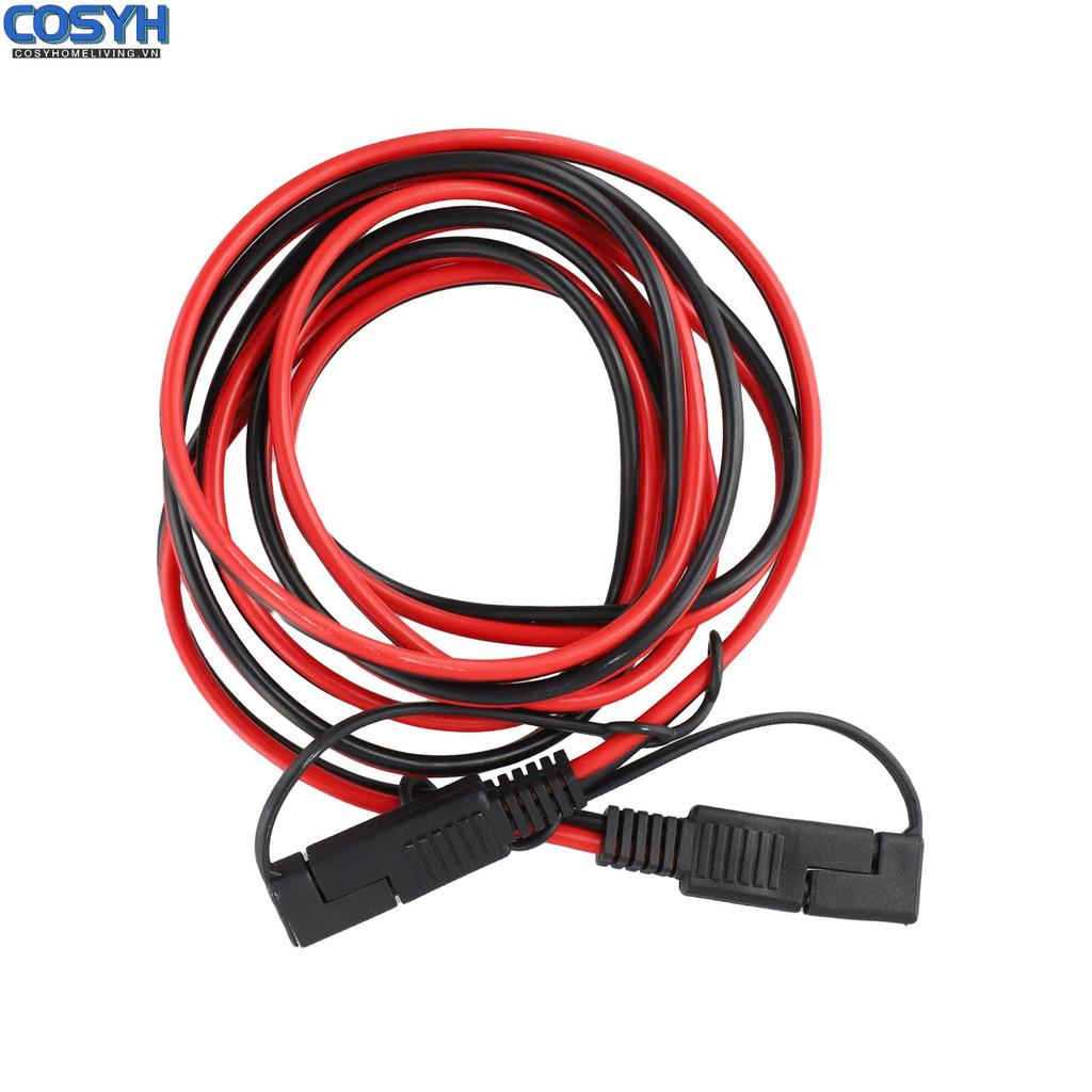 <cosyh>Simplified Installation SAE Extension Cable 14AWG with Waterproof Protection Cap