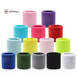 Dây đeo cổ tay thể thao từ cotton, bảo vệ cổ tay khi chơi tennis và fitness, thiết kế chống ra nhiều mồ hôi