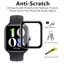 2-10 Chiếc Cong Kính Cường Lực Cho vivo Watch GT 2 46mm 42mm 5 3 Đen Edge Bảo Vệ Màn Hình Cho iQOO Watch GT 2 5 Chống Vân Tay Phim Kính HD