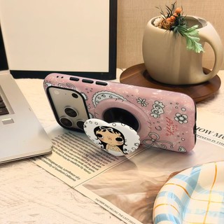 Ốp bảo vệ chân đế hình trái tim cho iPhone 11 12promax 13pro15pro 15promax 14 14promax 14promax 14pro 16 pro max 16 plus 17 17promax hai trong một