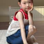 Mùa Hè 2026 Phong Cách Mới Quần Áo Trẻ Em Bé Gái Hoa Sling + Áo Thun Không Tay Bộ 2 Món Phong Cách Mùa Hè