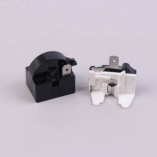 [RDY] 2 Rơle khởi động PTC QP2-4.7 Rơle khởi động tủ lạnh 1 chân và Rơle bảo vệ quá tải tủ lạnh 6750C-005P [VN]