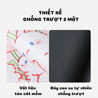 Thảm Lau Chân Tảo Cát Hoa Vintage, Thảm Trải Sàn Nhà Tắm Siêu Thấm Hút, Khô Nhanh Decor Nhà Cửa