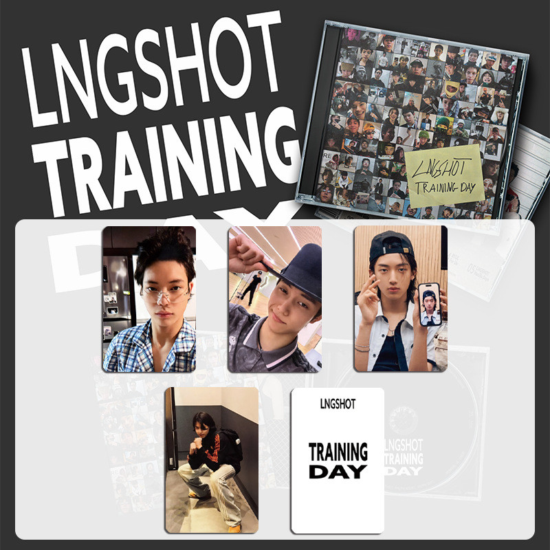 4 Ngày tập luyện LNGSHOT CALLERS Album Lomo Cards Photocards