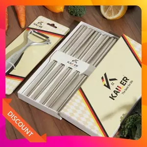 Combo 10 đôi Đũa Inox 316 chất lượng cao Kailer 8386 Chống trơn - Bảo hành 12 tháng