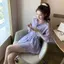 Bộ đồ hai mảnh mùa hè: Áo sơ mi Tencel tay ngắn, quầnshort ống rộng nhẹ nhàng