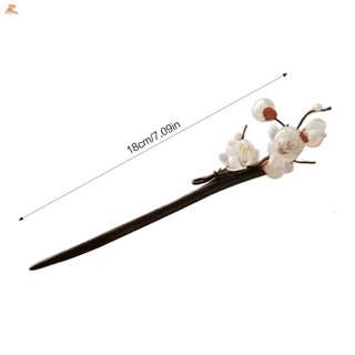 Kẹp tóc lụa nhung màu mận phong cách cổ điển, phù hợp mặc hàng ngày
