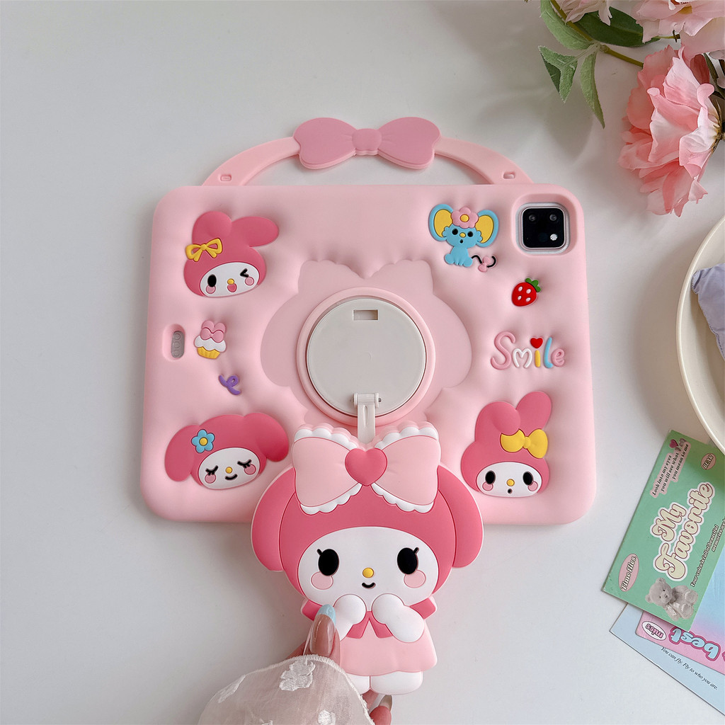 Ốp Lưng Cho iPad A19 12th 2026 Air 11 M4 Air8 A16 2025 2024 M2 / M3 Mini 10.2 "7 8 9 10th 10.9 5 6 9.7" 1234 Xoay 360 Chân Đế Máy Tính Bảng Có Khe Cắm Bút Vỏ Dây Đeo Vỏ Máy Tính Bảng