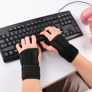 Nẹp Cổ Tay Hỗ Trợ Nẹp Nhôm Ổn Định Thoáng Khí Ống Cổ Tay Giảm Đau Phục Hồi Thể Thao