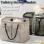 MAKY Di Động Tote Tắm Giỏ Chống Thấm Nước Có Tay Cầm Dung Tích Lớn Túi Vệ Sinh Người Tổ Chức Unisex VN