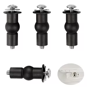 Độc quyền cho M6 Cao Su Mở Rộng Vít Cố Định Đai Ốc Vệ Sinh Ghế Vít Bu Lông Thiết Bị Phần Ghế W1WI