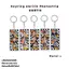 CORTIS Keychain Photostrip Gantungan Kunci Photostrip Kpop