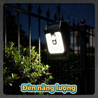 Cảm Biến Chuyển Động Năng Lượng Mặt Trời Kẹp Đèn LED Trắng Ấm IP65 Sân Vườn Ban Công Sân Ngoài Trời ABS